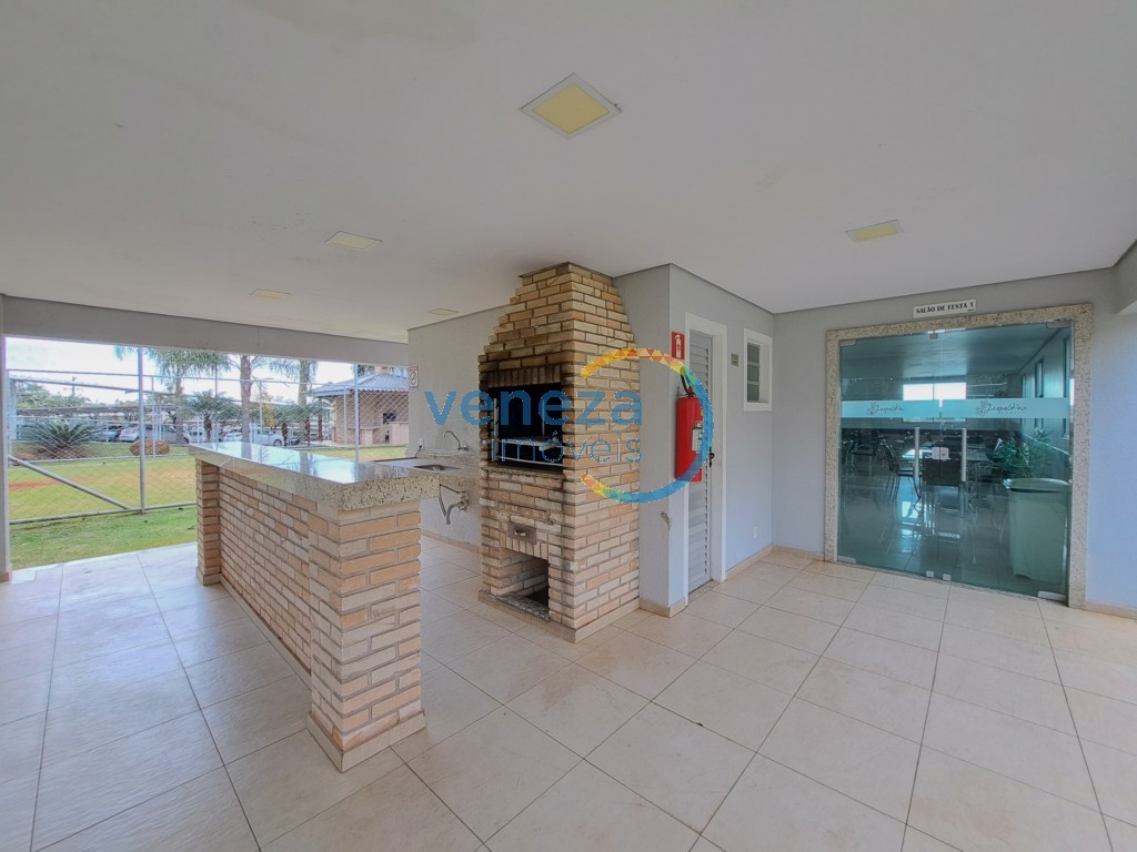 Apartamento à venda no bairro Gleba Palhano de Londrina com 49m<sup>2</sup> útil, 2 quartos, 1 vaga de garagem