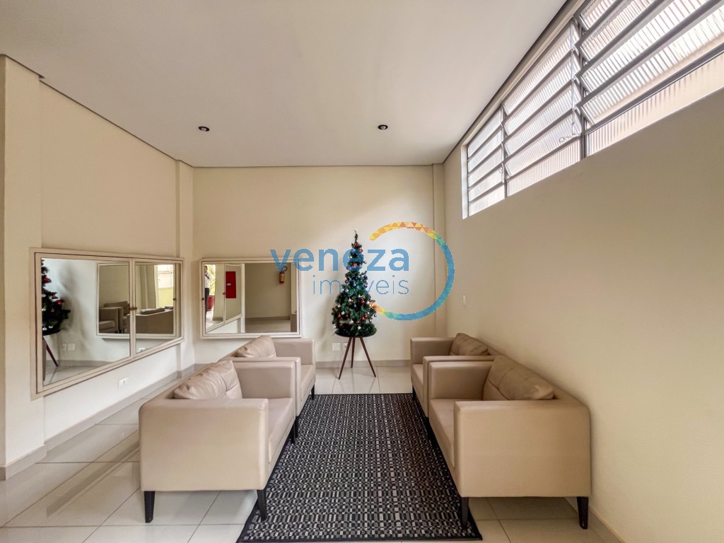Apartamento à venda no bairro Centro de Londrina com 48.59m<sup>2</sup> útil, 1 quarto, 1 vaga de garagem