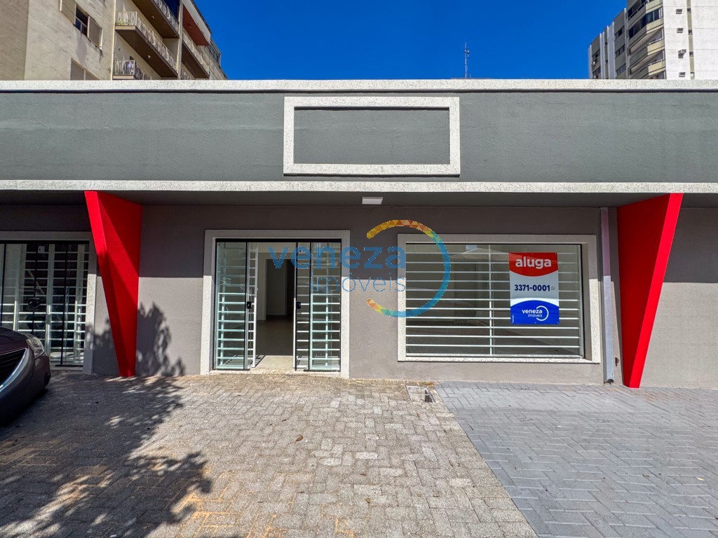 Salão-loja para locacao no Centro em Londrina com 54,03m² por R$ 3.800,00