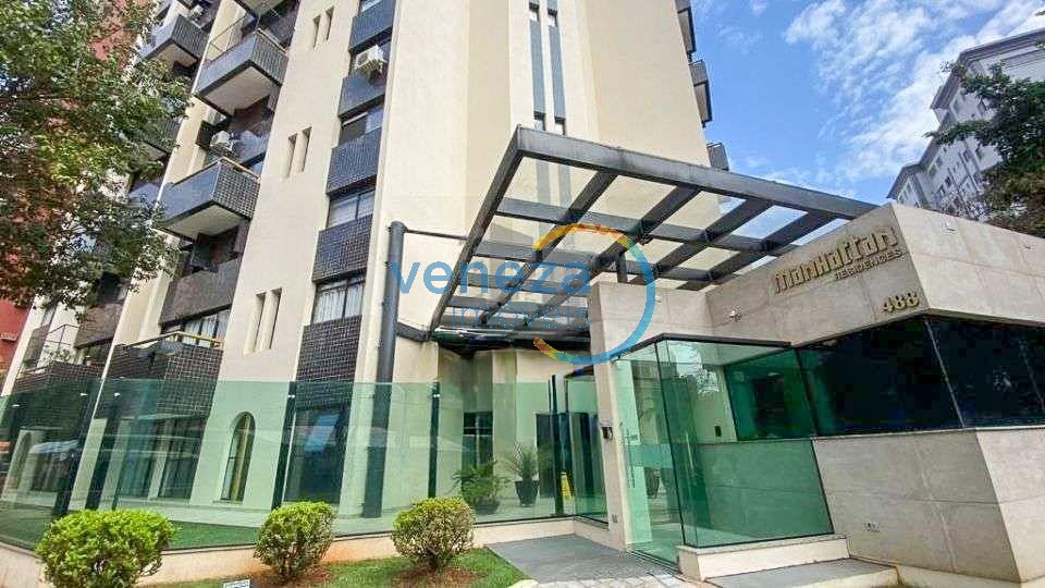 Apartamento para locacao no Centro em Londrina com 262,32m² por R$ 5.000,00