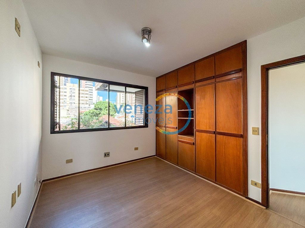 Apartamento para locação no bairro Centro de Londrina com 190.64m<sup>2</sup> útil, 5 quartos, 2 vagas de garagem