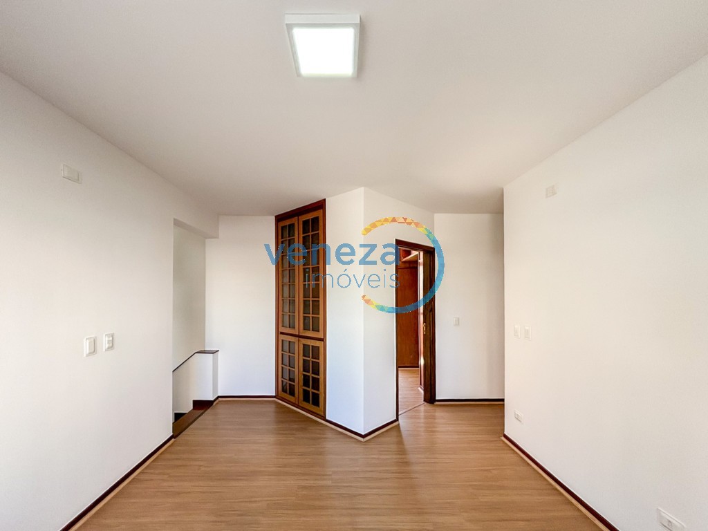 Apartamento para locação no bairro Centro de Londrina com 190.64m<sup>2</sup> útil, 5 quartos, 2 vagas de garagem