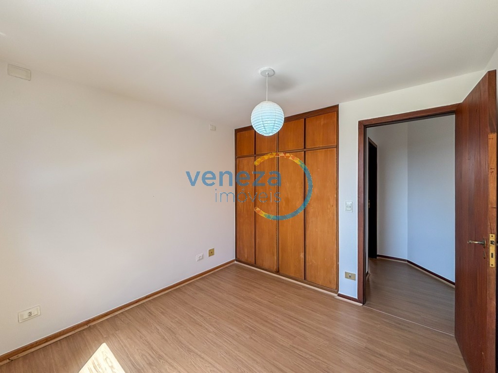 Apartamento para locação no bairro Centro de Londrina com 190.64m<sup>2</sup> útil, 5 quartos, 2 vagas de garagem