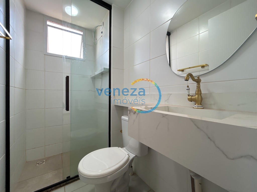 Apartamento à venda no bairro Maria Celina de Londrina com 45.3m<sup>2</sup> útil, 2 quartos, 1 vaga de garagem