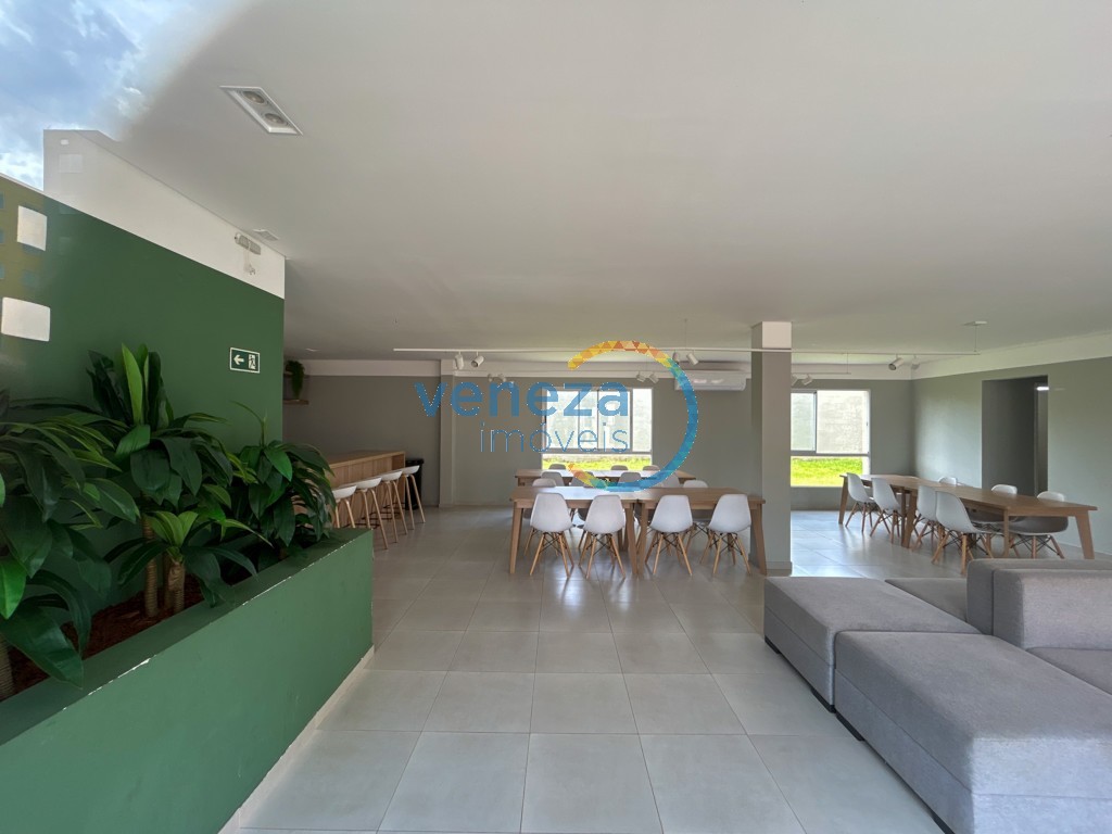 Apartamento à venda no bairro Maria Celina de Londrina com 45.3m<sup>2</sup> útil, 2 quartos, 1 vaga de garagem