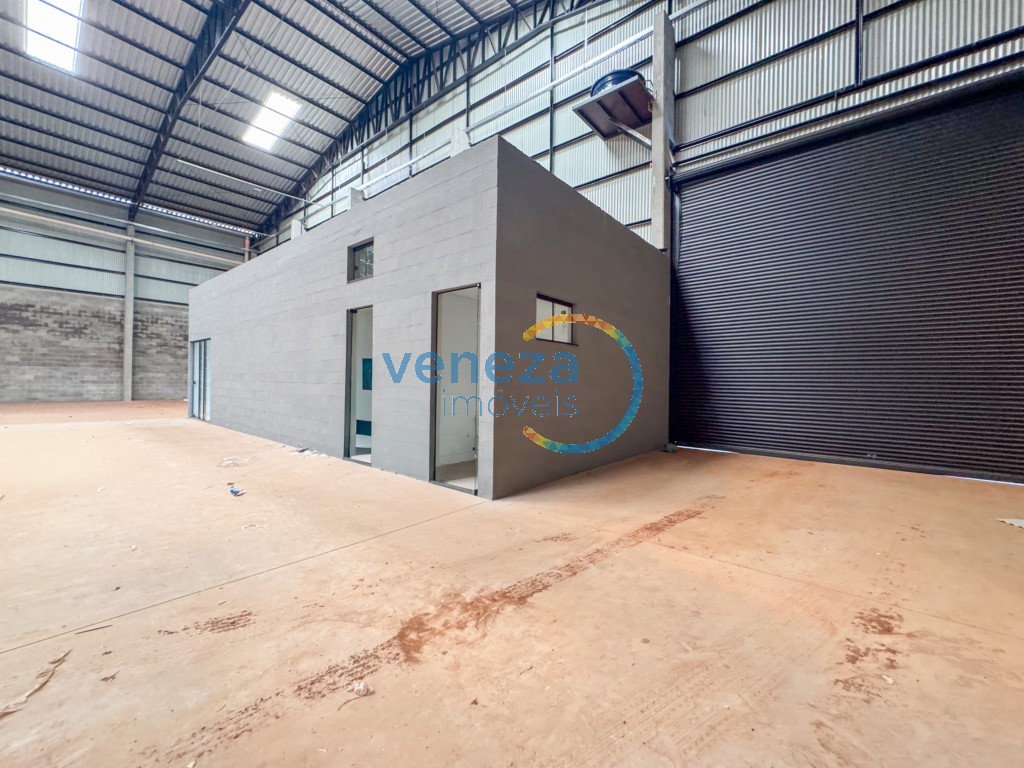 Barracão para locação no bairro Estancia Dlaville de Londrina com 1661.99m<sup>2</sup> útil
