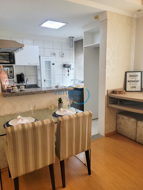 Apartamento para locação no bairro Centro de Londrina com 45.95m<sup>2</sup> útil, 1 quarto, 1 vaga de garagem