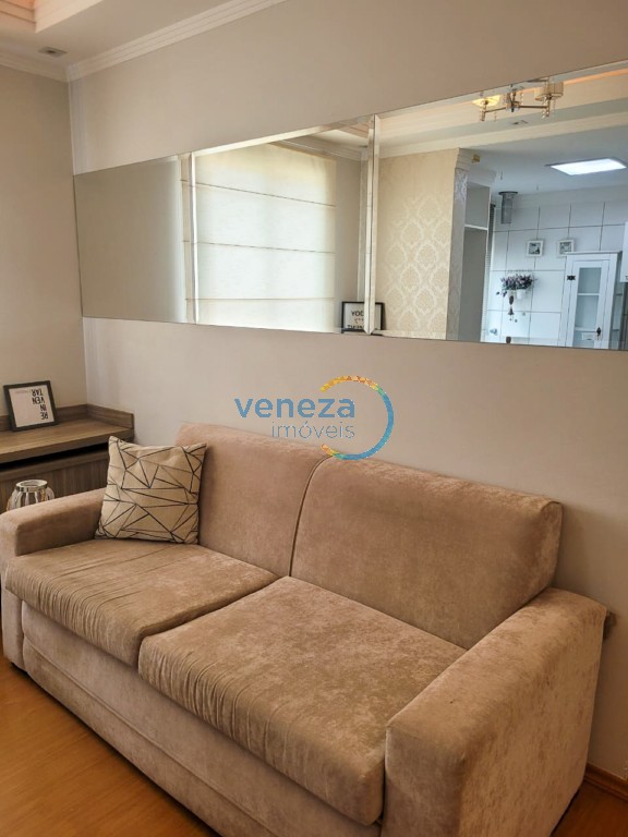 Apartamento para locação no bairro Centro de Londrina com 45.95m<sup>2</sup> útil, 1 quarto, 1 vaga de garagem