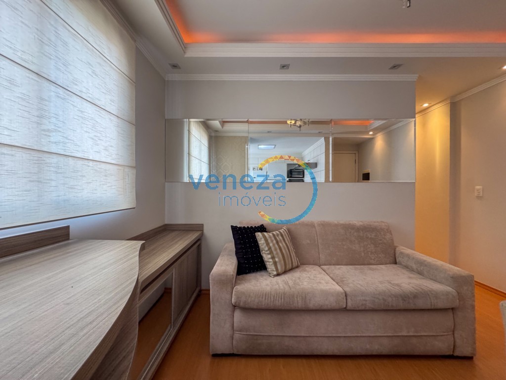 Apartamento para locação no bairro Centro de Londrina com 45.95m<sup>2</sup> útil, 1 quarto, 1 vaga de garagem - Foto 5