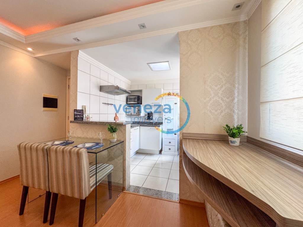 Apartamento para locação no bairro Centro de Londrina com 45.95m<sup>2</sup> útil, 1 quarto, 1 vaga de garagem - Foto 8