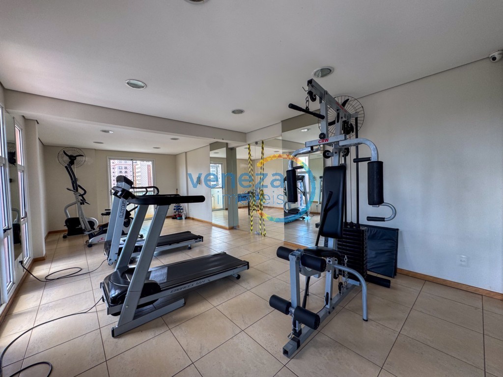 Apartamento para locação no bairro Centro de Londrina com 45.95m<sup>2</sup> útil, 1 quarto, 1 vaga de garagem - Foto 32