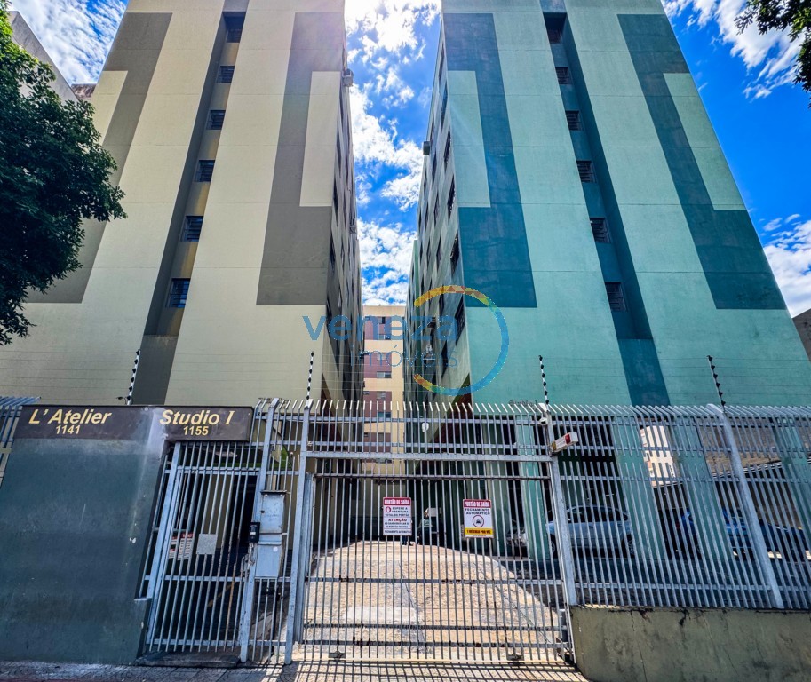 Apartamento para locacao no Centro em Londrina com 39,24m² por R$ 1.400,00
