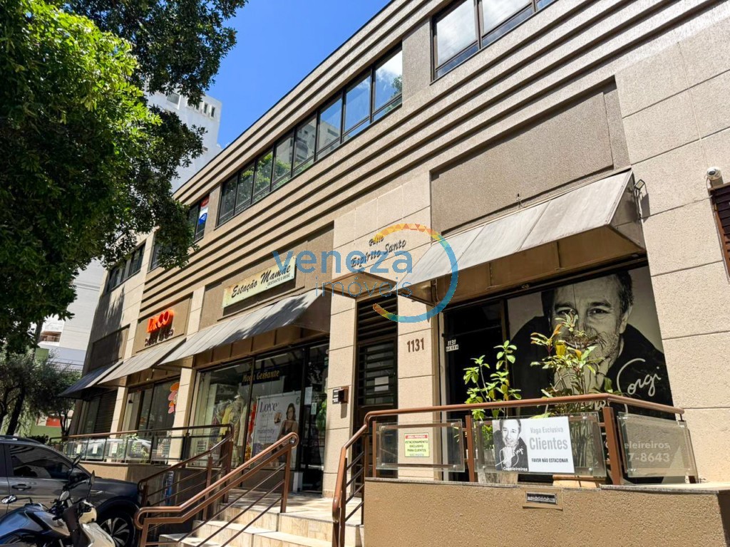 Salão-loja para locacao no Centro em Londrina com 80m² por R$ 1.950,00