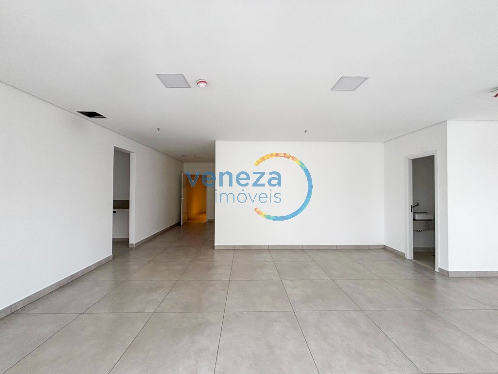 Sala para locação no bairro Gleba Palhano de Londrina com 70m<sup>2</sup> útil, 1 vaga de garagem