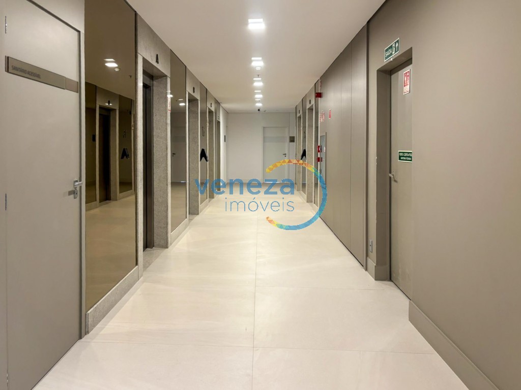 Sala para locação no bairro Gleba Palhano de Londrina com 70m<sup>2</sup> útil, 1 vaga de garagem