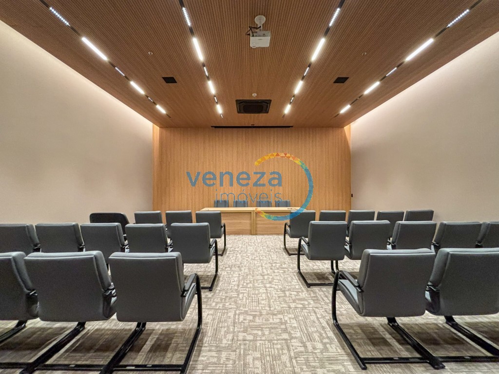 Sala para locação no bairro Gleba Palhano de Londrina com 70m<sup>2</sup> útil, 1 vaga de garagem