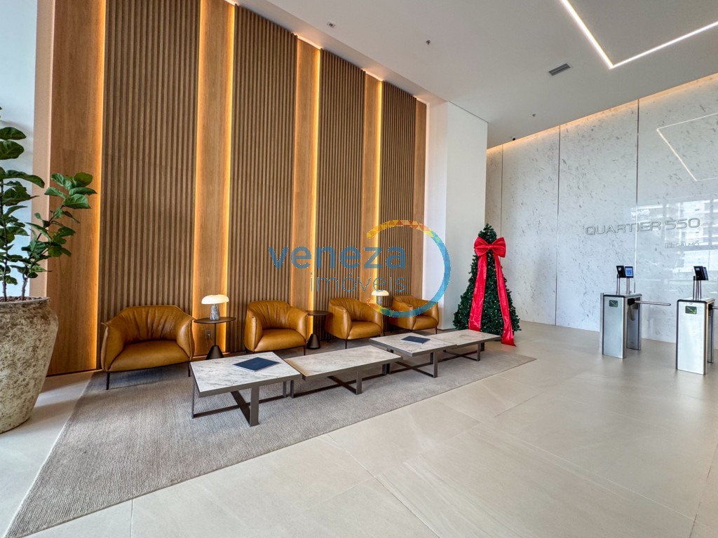 Sala para locação no bairro Gleba Palhano de Londrina com 70m<sup>2</sup> útil, 1 vaga de garagem