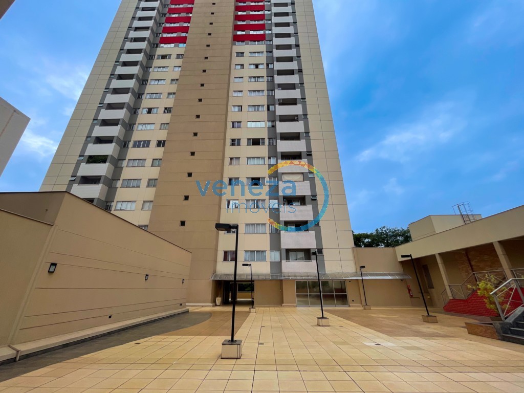Apartamento para locacao no Centro em Londrina com 108,3m² por R$ 2.300,00  - Foto 1