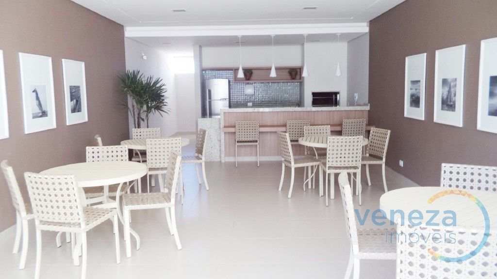 Apartamento à venda no bairro Gleba Palhano de Londrina com 78.21m<sup>2</sup> útil, 2 quartos, 2 vagas de garagem