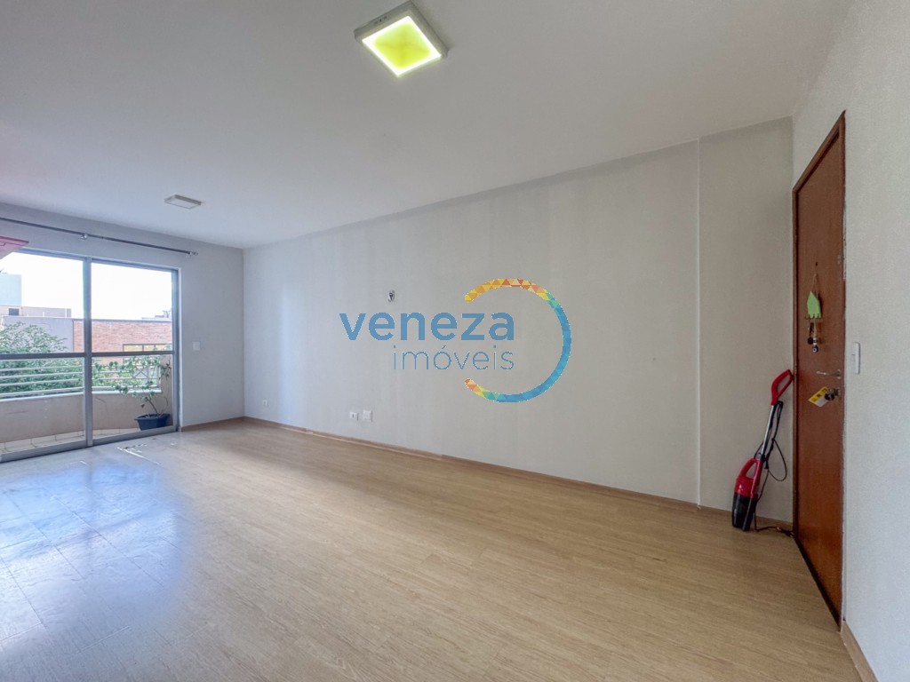 Apartamento para locação no bairro Centro de Londrina com 76m<sup>2</sup> útil, 3 quartos, 1 vaga de garagem
