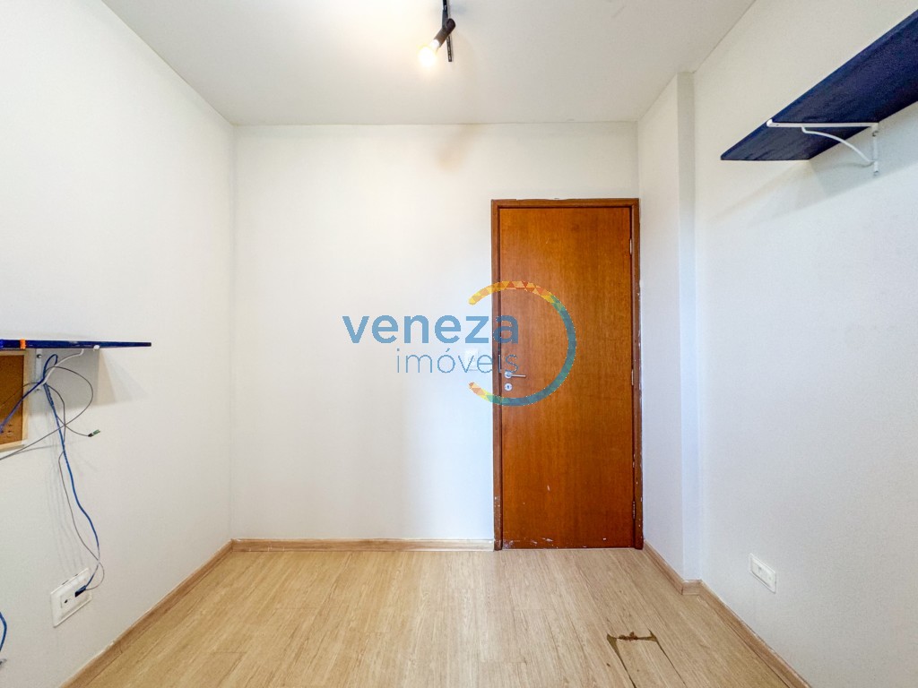 Apartamento para locação no bairro Centro de Londrina com 76m<sup>2</sup> útil, 3 quartos, 1 vaga de garagem