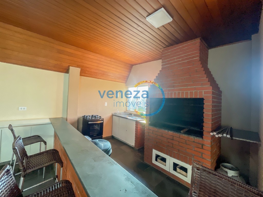 Apartamento para locação no bairro Centro de Londrina com 76m<sup>2</sup> útil, 3 quartos, 1 vaga de garagem