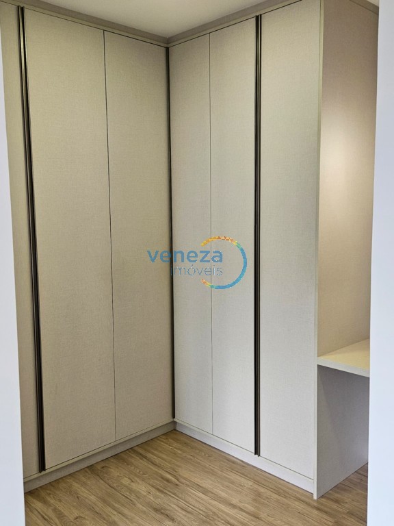 Apartamento para locação no bairro Gleba Palhano de Londrina com 62.56m<sup>2</sup> útil, 2 quartos, 1 vaga de garagem