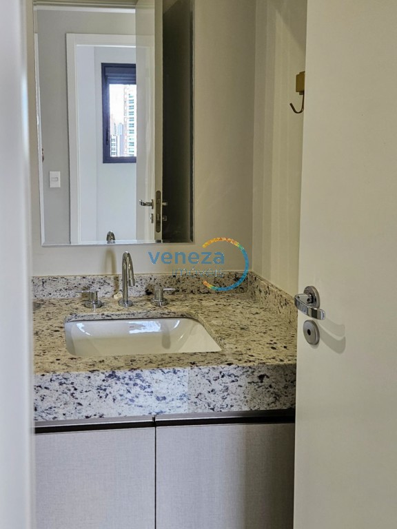 Apartamento para locação no bairro Gleba Palhano de Londrina com 62.56m<sup>2</sup> útil, 2 quartos, 1 vaga de garagem