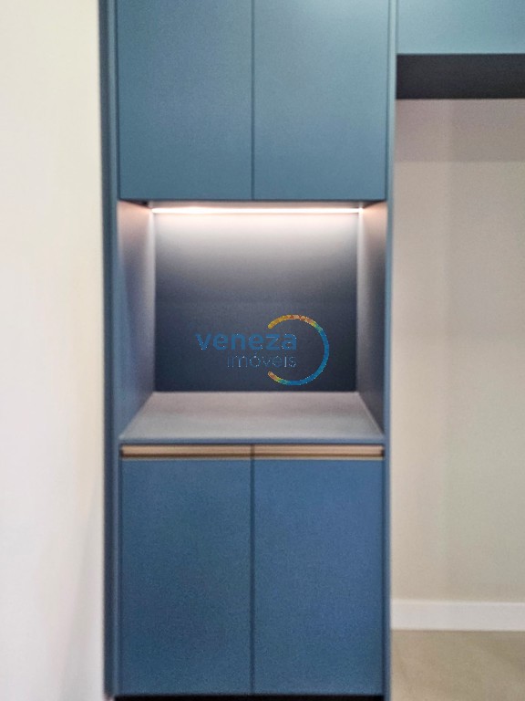 Apartamento para locação no bairro Gleba Palhano de Londrina com 62.56m<sup>2</sup> útil, 2 quartos, 1 vaga de garagem