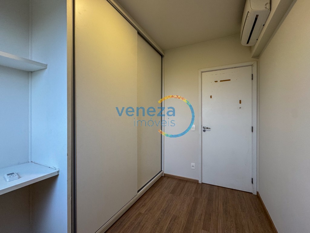 Apartamento para locação no bairro Gleba Palhano de Londrina com 78m<sup>2</sup> útil, 3 quartos, 2 vagas de garagem