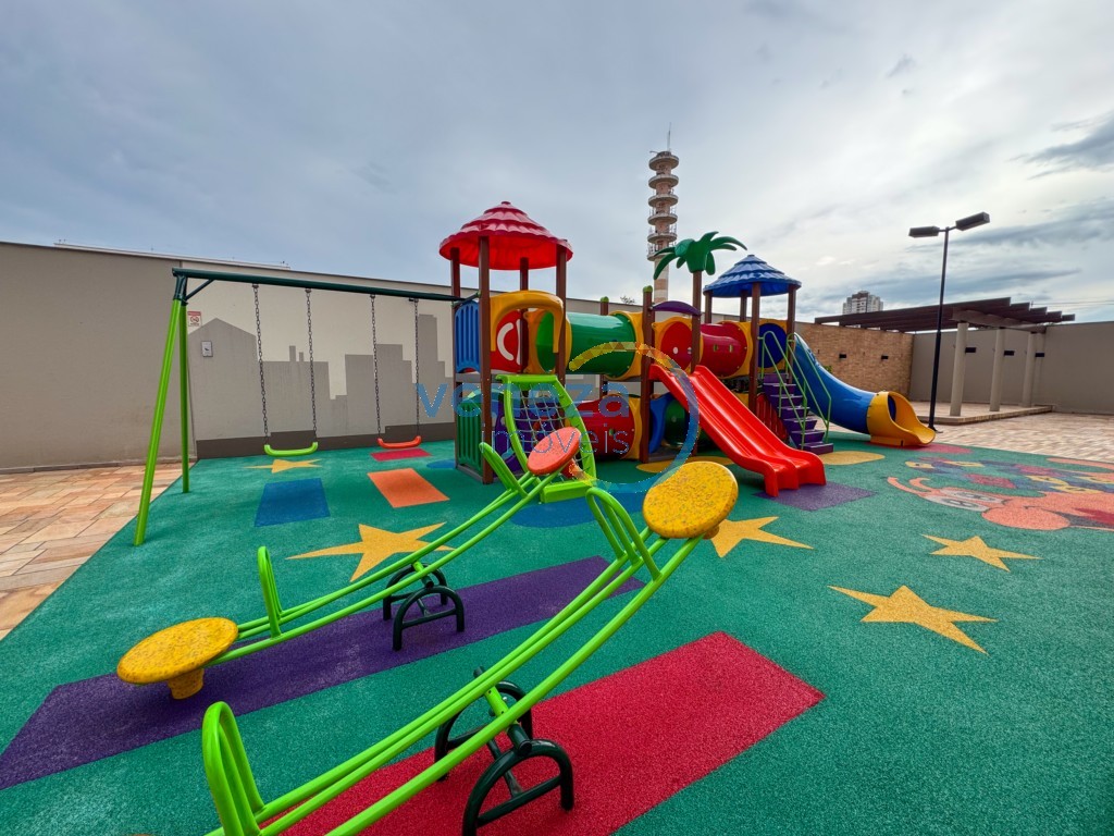 Apartamento para locação no bairro Gleba Palhano de Londrina com 78m<sup>2</sup> útil, 3 quartos, 2 vagas de garagem