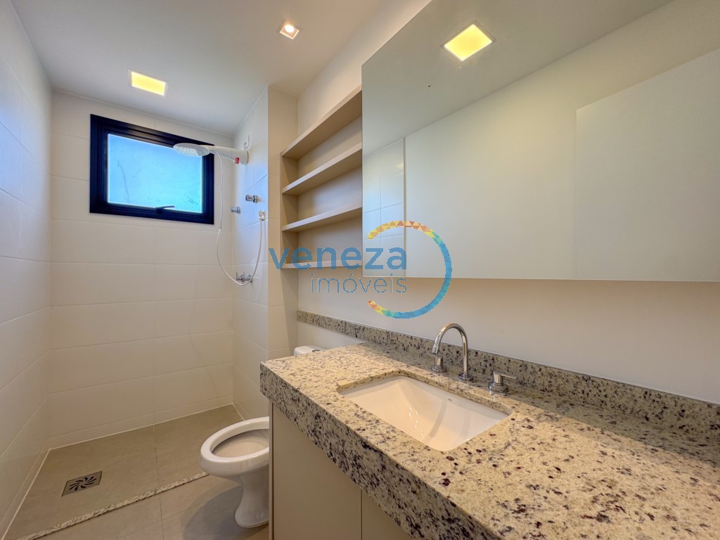 Apartamento à venda no bairro Terra Bonita de Londrina com 92m<sup>2</sup> útil, 2 quartos, 2 vagas de garagem