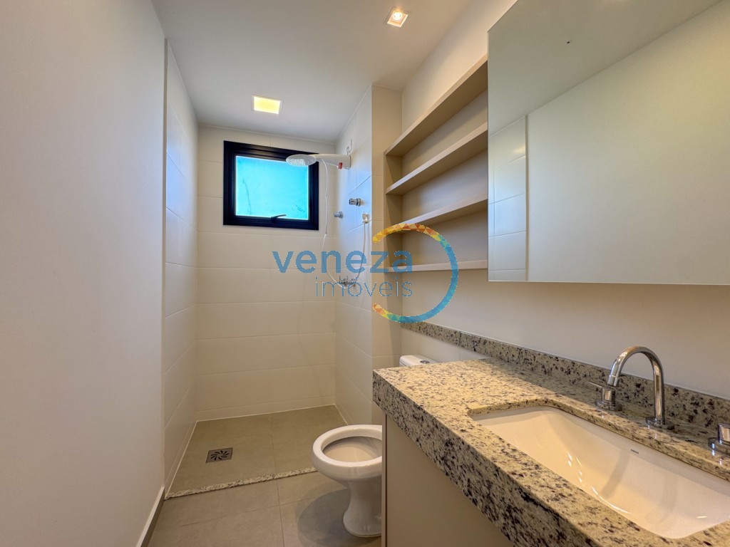 Apartamento à venda no bairro Terra Bonita de Londrina com 92m<sup>2</sup> útil, 2 quartos, 2 vagas de garagem