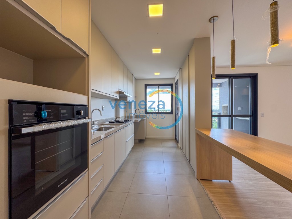 Apartamento à venda no bairro Terra Bonita de Londrina com 92m<sup>2</sup> útil, 2 quartos, 2 vagas de garagem