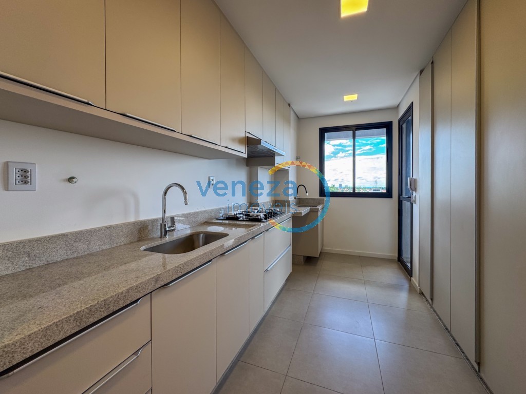 Apartamento à venda no bairro Terra Bonita de Londrina com 92m<sup>2</sup> útil, 2 quartos, 2 vagas de garagem