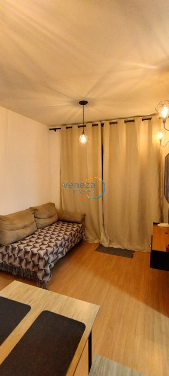 Apartamento para locação no bairro Gleba Palhano de Londrina com 47m<sup>2</sup> útil, 2 quartos, 1 vaga de garagem