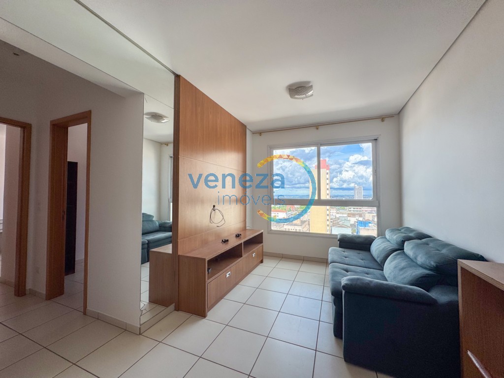Apartamento para locacao no Centro em Londrina com 100,87m² por R$ 2.400,00