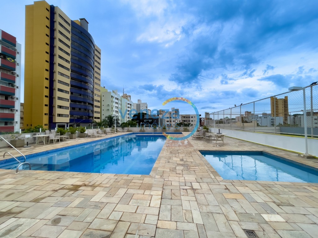 Apartamento para locação no bairro Centro de Londrina com 56.94m<sup>2</sup> útil, 2 quartos, 1 vaga de garagem