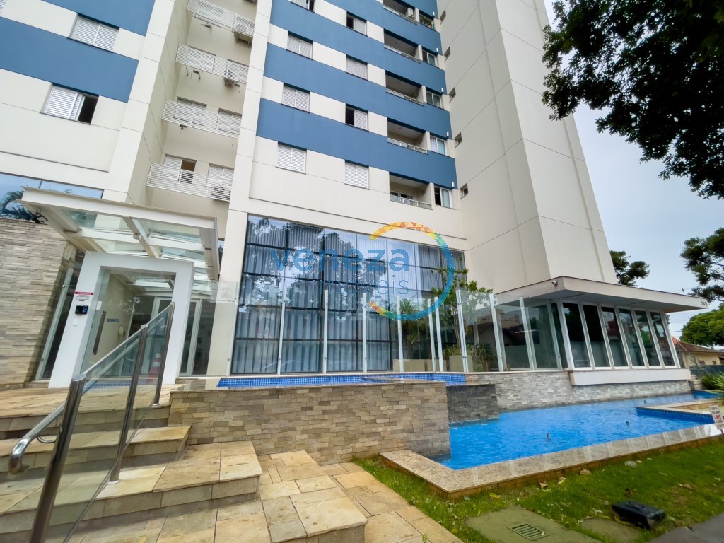 Apartamento para locação no bairro Centro de Londrina com 56.94m<sup>2</sup> útil, 2 quartos, 1 vaga de garagem