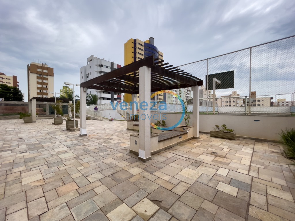 Apartamento para locação no bairro Centro de Londrina com 56.94m<sup>2</sup> útil, 2 quartos, 1 vaga de garagem