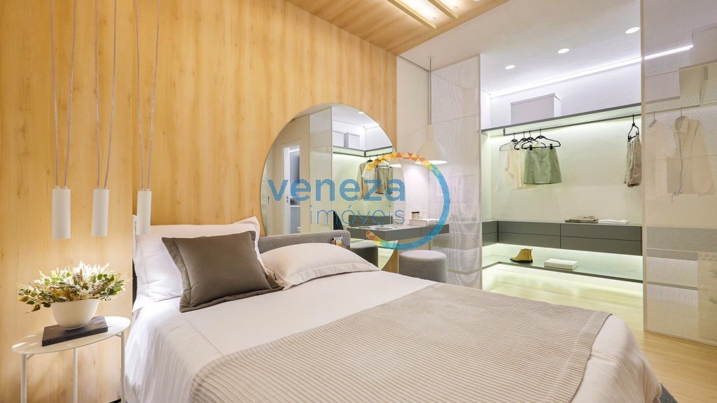 Apartamento à venda no bairro Terra Bonita de Londrina com 84m<sup>2</sup> útil, 3 quartos, 2 vagas de garagem