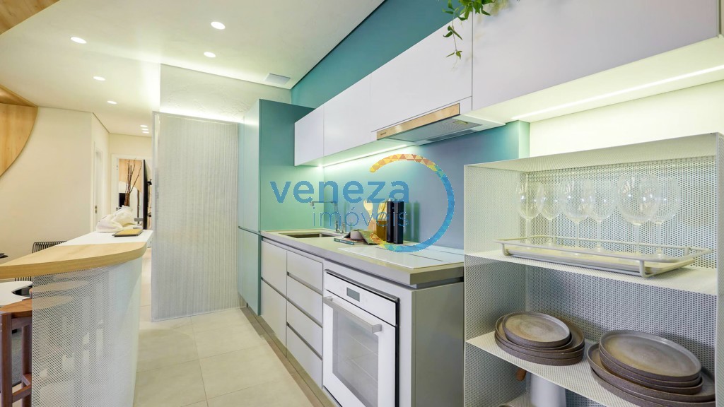 Apartamento à venda no bairro Terra Bonita de Londrina com 84m<sup>2</sup> útil, 3 quartos, 2 vagas de garagem