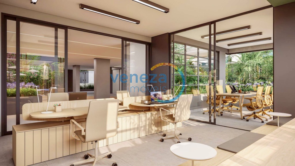 Apartamento à venda no bairro Terra Bonita de Londrina com 84m<sup>2</sup> útil, 3 quartos, 2 vagas de garagem