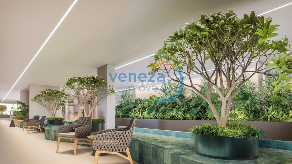 Apartamento à venda no bairro Terra Bonita de Londrina com 84m<sup>2</sup> útil, 3 quartos, 2 vagas de garagem