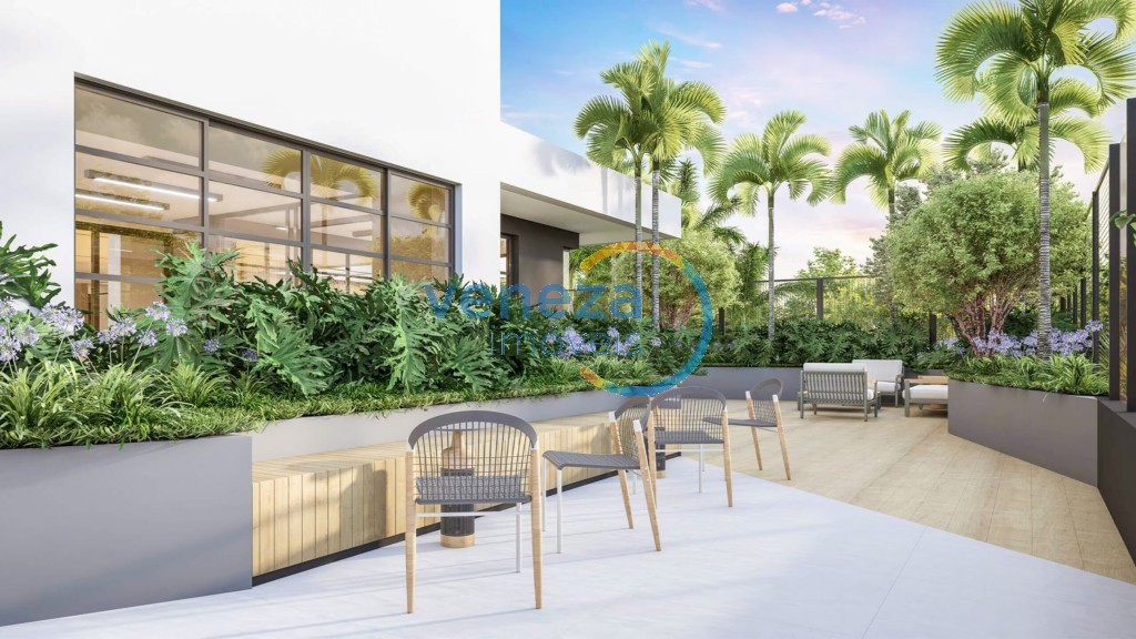 Apartamento à venda no bairro Terra Bonita de Londrina com 84m<sup>2</sup> útil, 3 quartos, 2 vagas de garagem