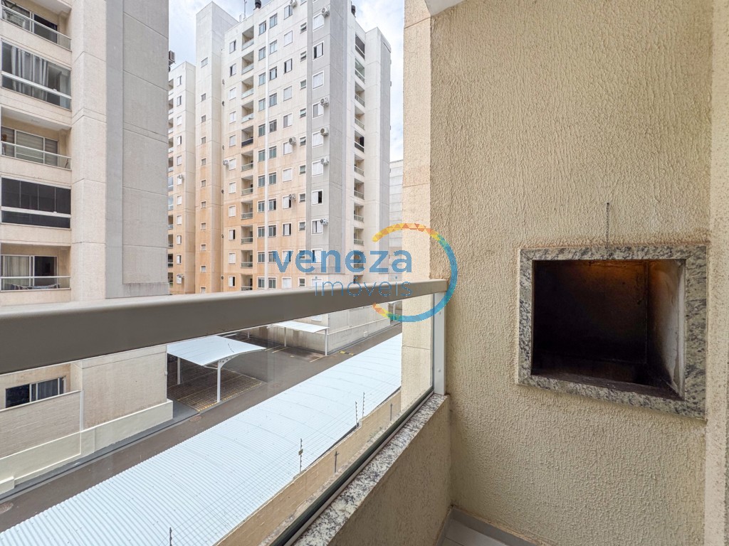 Apartamento para locação no bairro Gleba Palhano de Londrina com 46m<sup>2</sup> útil, 2 quartos, 1 vaga de garagem