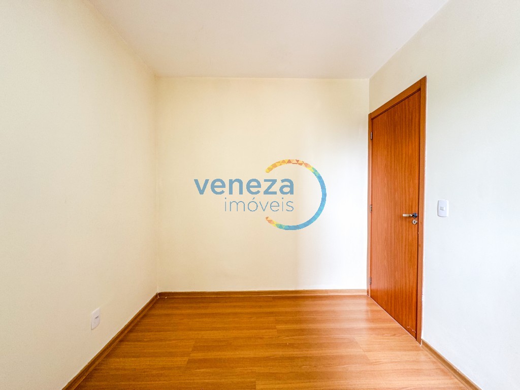 Apartamento para locação no bairro Gleba Palhano de Londrina com 46m<sup>2</sup> útil, 2 quartos, 1 vaga de garagem