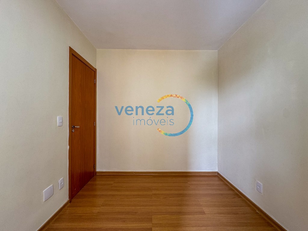 Apartamento para locação no bairro Gleba Palhano de Londrina com 46m<sup>2</sup> útil, 2 quartos, 1 vaga de garagem