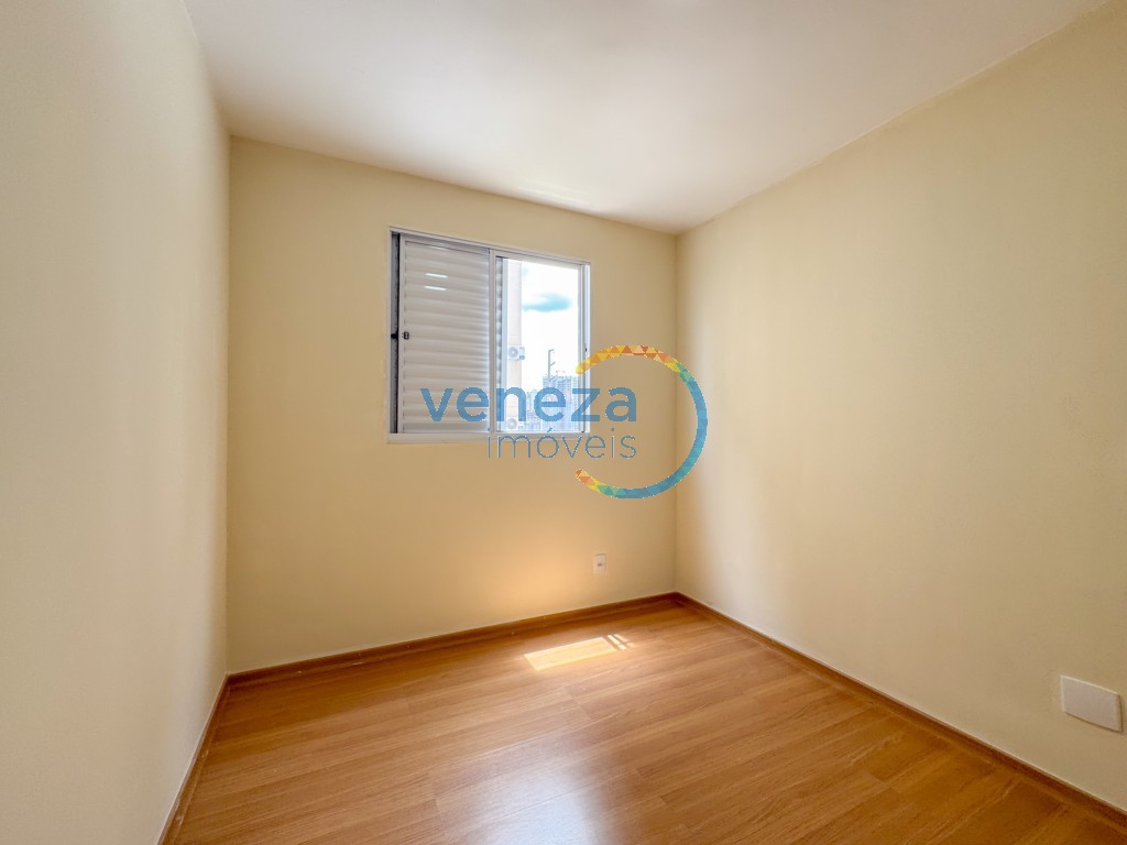 Apartamento para locação no bairro Gleba Palhano de Londrina com 46m<sup>2</sup> útil, 2 quartos, 1 vaga de garagem