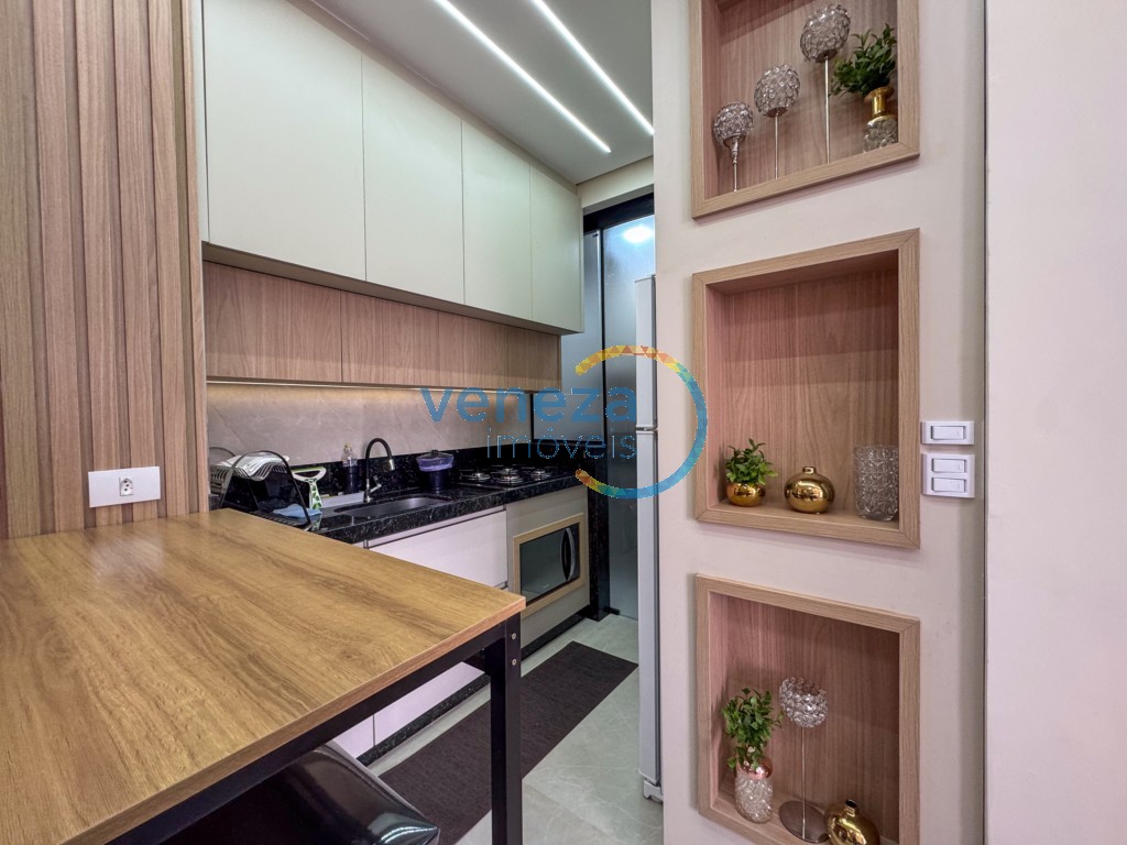 Apartamento para locação no bairro Centro de Londrina com 40m<sup>2</sup> útil, 1 quarto, 1 vaga de garagem - Foto 8